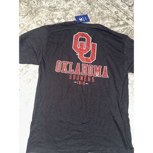 OU Football Oklahoma University Sooners Graphic T-Shirt Nwt L AthleticSporty‎